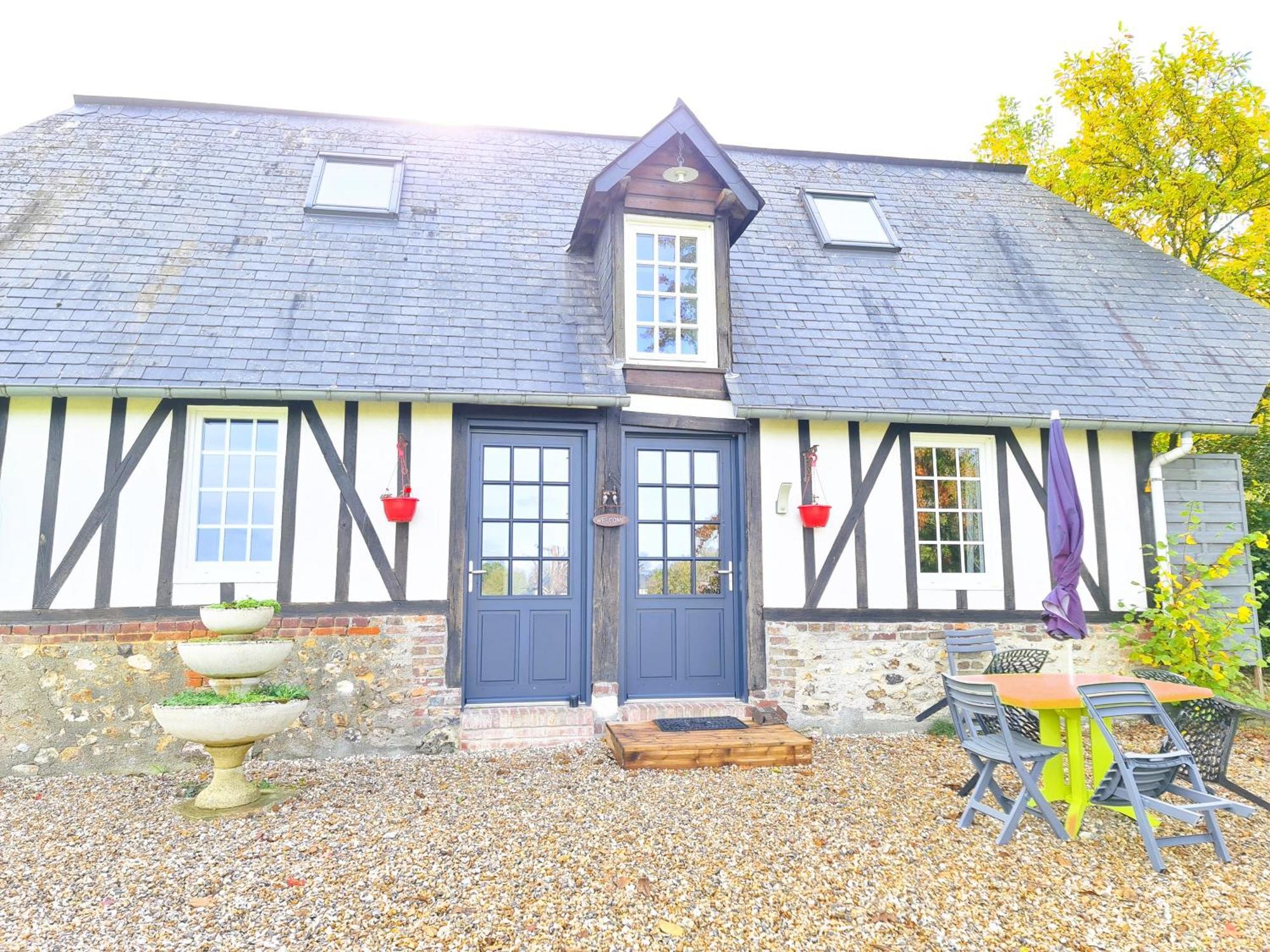 Maison Normande Freneuse-Sur-Risle Eksteriør billede